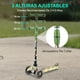 thumbnail image 3 of Monopatin Scooter para Niños de 2 a 5 Años Hurtle, 3 Ruedas con Luces LED, Mini Kickboard con Freno, Manillar Ajustable de 63 cm a 71 cm, Antideslizante, Patin del Diablo, Camuflado, 3 of 7