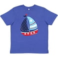 thumbnail image 3 of Inktastic Sailboat, Sailing Boat, Sails - Red Blue White Youth T-Shirt, 3 of 5
