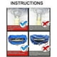 thumbnail image 5 of Large 2.4M Air Conditioner Cleaning Cover Double Layer Thickening Wash Mounted Protective Dust Cleaner Bag, 5 of 5