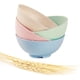 thumbnail image 1 of Nvzi Unbreakable cereal bowl, wheat straw fiber lightweight bowl set 4-Dishwasher and microwave safe-children,kitchen bowls, environmentally friendly reusable snack bowls. (15cm), 1 of 5