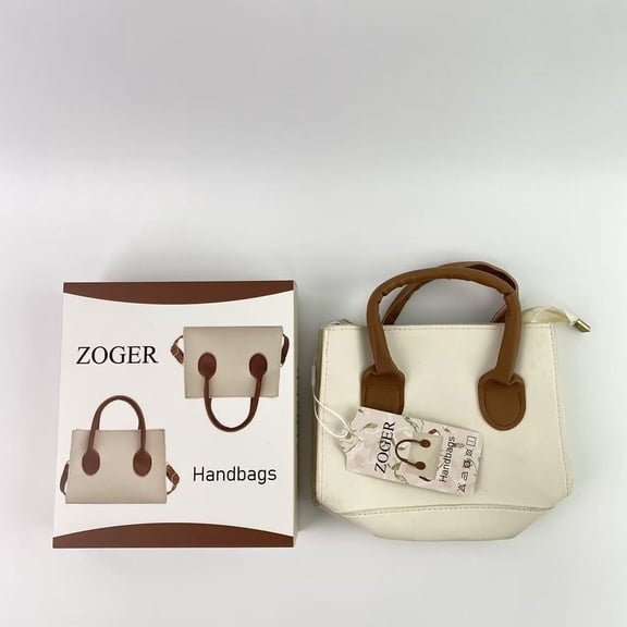 ZOGER Handbags,Leather Handbags for Women Designer Satchel Purses Top Handle Tote Work Shoulder Bags