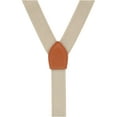 thumbnail image 2 of CTM  1 Inch Wide Suspender with Faux Leather Buckle and Clip-Ends (Men), 2 of 3