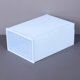 thumbnail image 1 of Organizador Organizador de gabinete de zapatos con solapa transparente a prueba de polvo (azul cielo), 1 of 4