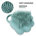 thumbnail image 3 of Silicone Puppy Grooming Tool with Shampoo Dispenser for Gentle Massage & Cleaning Soft Pet Bath Brush Comb, 3 of 6