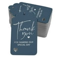 thumbnail image 1 of Inkdotpot Real Silver Foil ThankYou For Sharing Our Special Day Bridal Shower-Baby Shower-Retirement-Wedding-Birthday Tags Favor Hang Paper Tags 50 Pack, 1 of 6