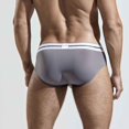 thumbnail image 4 of HBYJLZYG Men's Cotton Stretch Underwear Support Briefs Wide Waistband Breathable Soft Stretchy Mens Briefs Underwear, 4 of 6