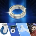 thumbnail image 2 of Unique Bargains 6907ZZ Deep Groove Ball Bearings P0 35x55x10mm Lubricated Bearings Double Metal Seal Silver Tone Scooter Skateboard Wheel, 2 of 8
