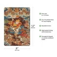 thumbnail image 2 of Rudra Chakrin - The Last King of Shambhala - Vintage Tibetan Thangka Buddhist Painting c.1800s - 8 x 12 inch Vintage Metal Tin Sign, 2 of 4