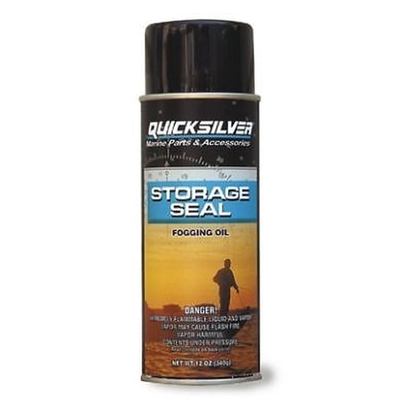 Quicksilver 858081Q03 12 oz Storage Seal Fogging Oil