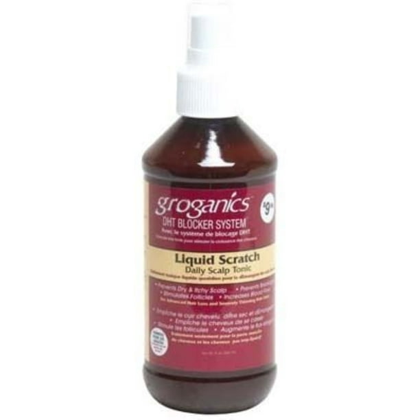 Groganics Liquid Scratch Daily Scalp Treatment, 8 oz