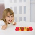 thumbnail image 4 of OULII 1Pack Music Class Percussion Instruments Orff Plastic Percussion Instrument In Red Color, 4 of 6