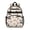 Bernese Mountain Dog, variant on Great Pyrenees and Rose Blue Pattern Backpack for School, Cute School Bag with Adjustable Shoulder Straps and Padded Back, 15.25"x11.5"x5.25"