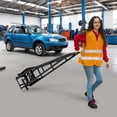 thumbnail image 7 of Hydraulic Car Ramps with wheel, 2 Pack Car Ramp High Lift, 11000LBS Automotive Truck Cars Service Ramps, Low Profile Oil Change Ramps with Support Jack for Car Truck Trailer Garage Repair (Black), 7 of 7