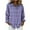 Purple 01, variant on AKOEE Button Down Plaid Shirts for Women Regular Fit Long Sleeve Casual Lapel Collar Blouses Christmas Outfits (XL, Red 03)