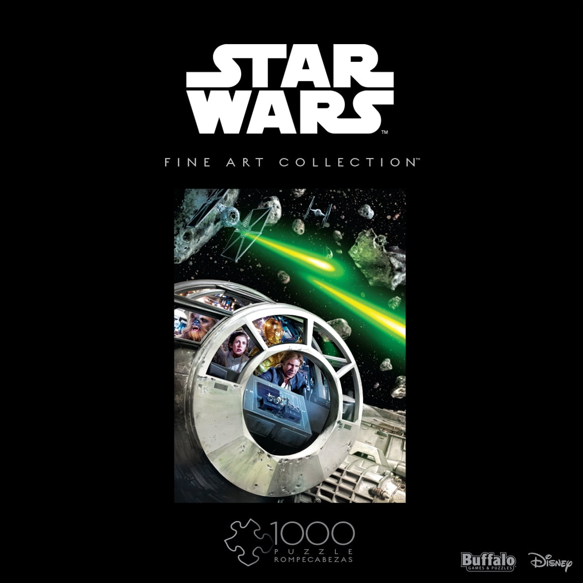 Buffalo Games Star Wars Fine Art Collection Never Tell Me The Odds 1000  Piece Jigsaw Puzzle