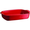 thumbnail image 1 of Emile Henry Ultime Rectangular Baker, 3.4L/3 qt, Grand Cru, 1 of 4