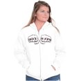 thumbnail image 4 of Take Naps Knuckles Relaxed Chill Gym Zip Up Hoodie Men's Women's Brisco Brands X, 4 of 6