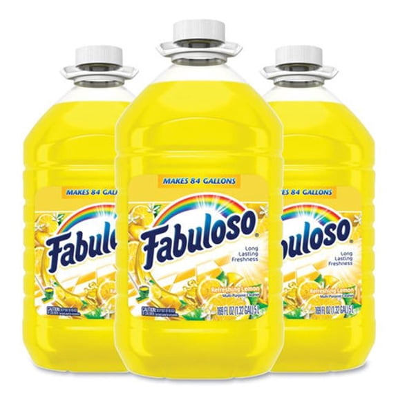 Fabuloso All-Purpose Cleaners, Lemon Scent, 169 Fluid Ounce, 3 Count