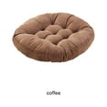 thumbnail image 2 of kurtrusly Coussins pour Solution d'Assise Durable et Longue Durée Application Grand Coussins de Chaise Coussin de Sol Coussin de Siège Café Rond Diamètre 55 cm, 2 of 6