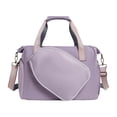 thumbnail image 1 of S SERENABLE Pickleball Racket Bag Zipper Closure Outdoor Sport Bag with Adjustable Strap, 1 of 9