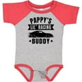 thumbnail image 3 of Inktastic Pappy's Lil' Racing Buddy with Car Silhouette Boys or Girls Baby Bodysuit, 3 of 5