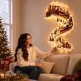 thumbnail image 5 of Christmas Magic Trail Wall Light, Glowing Christmas Wall Decor with Illuminated Holiday Story Scene, Lighted Indoor Holiday Wall Decor, 5 of 5