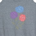 thumbnail image 3 of Instant Message - Hydrangeas - Women's Racerback Tank Top, 3 of 6