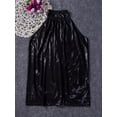 thumbnail image 2 of Coduop Women's Casual Halter Neck Crop Top Sleeveless Blouse Sequined Sling Vest Shirt, 2 of 7