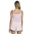 thumbnail image 3 of Mills by Millie Bobby Brown Women's Embroidery Ribbed Cami, Sizes XXS-XXL, 3 of 6