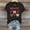 Black, variant on Red Valentine's Day T-Shirt for Women, Bow Print Crewneck Top, Soft Stretch Short Sleeve Casual Tee S-3XL,Size 3XL