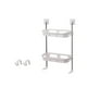 thumbnail image 2 of Estante autoadhesivo para inodoro, organizador de baño, blanco, para montaje en pared, solución de almacenamiento, organizador para inodoro Blaxill, 2 of 8