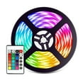 thumbnail image 1 of 5M Waterproof Smart LED Strip Light Kit with RGB Color Change and Remote Control - Complete Set for Home, Hotel, and Event Decoration, 1 of 7