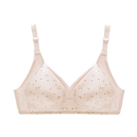 Haoxianjian Plus Size Nursing Bra Wireless Bras for Women Daily No Underwire Seamless Bra Full Coverages Wires Free Tshirt Bras