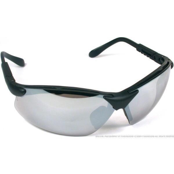 Revelation Safety Glasses Silver UV Eye Protection
