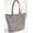 Pink, variant on Birds & Butterflies Tote Bag (Small Oval Tote) Black