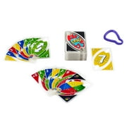 UNO Splash Card Game with Waterproof Cards and Portable Clip for Travel, Camping & Game Nights Away