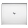 thumbnail image 7 of Kohler  48 x 42 in. Rely Single-Threshold Shower Base with Center Drain, Biscuit, 7 of 7
