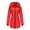 Red, variant on qucoqpe Women's Packable Down Jacket Hooded Puffer Jacket Lightweight Winter Coat on Clearance