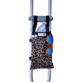 thumbnail image 6 of Crutcheze USA Made Crutch Bag - Lightweight Pouch for Crutches 3 Pockets, 6 of 7