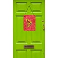 thumbnail image 2 of Carolines Treasures 8862DS1216 Butterfly on Red Wall or Door Hanging Prints 12x16 multicolor, 2 of 2