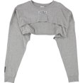 thumbnail image 1 of Reebok Womens Lifestyle Embellished T-Shirt gray XS Reebok Embellished Tee, 1 of 2