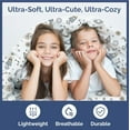thumbnail image 4 of CGK Linens 3-Piece Cute & Cozy Kids Sheet Set - Twin Size Kids Bedding With Vibrant Designs For Boys, Girls, Teens, Toddler, Outer Space, 4 of 7