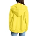 thumbnail image 6 of Mlzmgr Hoodies for Women Fleece Full Zipper up Drawstirng Loose Fitted Sweatshirts with Pockets Casual Sports Jackets, 6 of 7