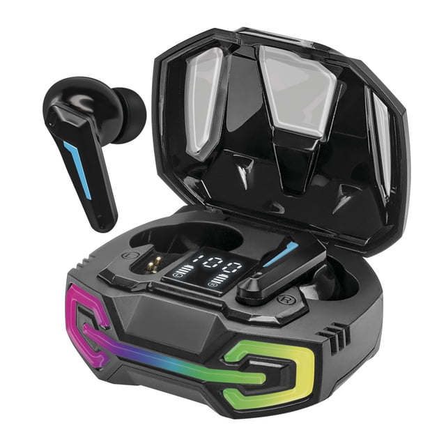 Audífonos Tipo Gamer Bluetooth Basher BASH-4004 Luz LED