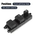thumbnail image 2 of 25401-ZL10A Eléctrico Ventana Interruptor Delantero Izquierdo Conductor Lado Para Pathfinder 2007-2012, 2 of 10