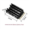 thumbnail image 4 of 3X M.2 2242 Radiador de Unidad de Estado Sólido Disipador de de Enfriamiento de SSD Nvme2242 Chaleco de Enfriamiento de Disipador de de Unidad de Estado Sólido SSD, 4 of 5