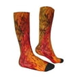 thumbnail image 3 of Balery Autumn Leaf Fun Novelty Socks Men'S Women'S Crew Socks Funny Crazy Novelty Socks Quirky And Cool Socks, 3 of 9