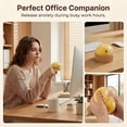 thumbnail image 6 of CQHVKQ 4" Dumpling Squishy Mystery Box, Rainbow Mystery Dumpling Squishy with Blowing Bubbles, Dumpling Stress Squeeze Balls with Steamer Box, Stress Relief Squishy Dumpling Toys for Kids, Yellow, 6 of 9
