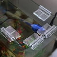 thumbnail image 1 of 4pcs Fish Jar Clip Holder Plate Bracket Shelf Acrylic Support Frame For Aquarium Bracket, 1 of 7