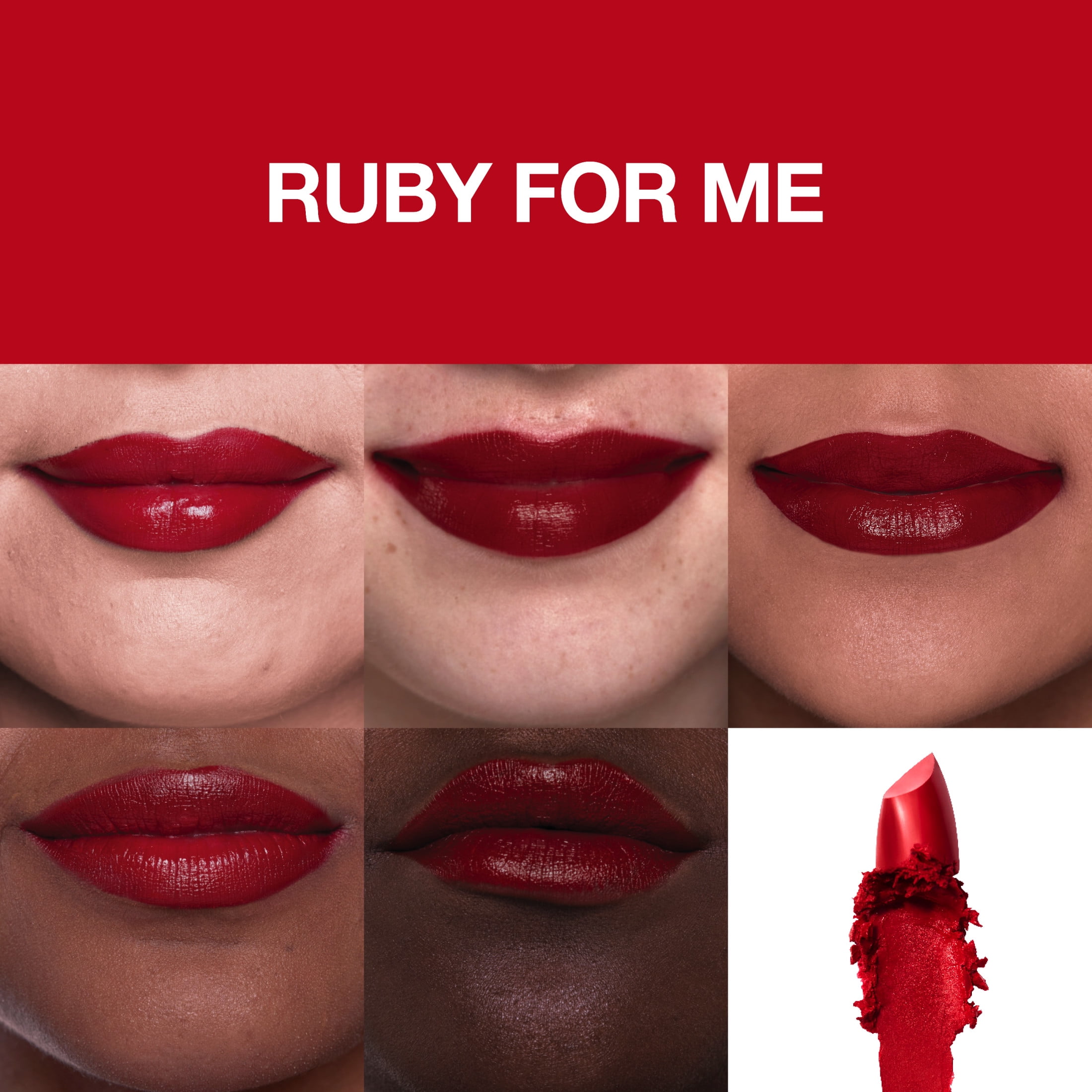 (2 pack) Maybelline Color Sensational Made For All Lipstick, Ruby For Me